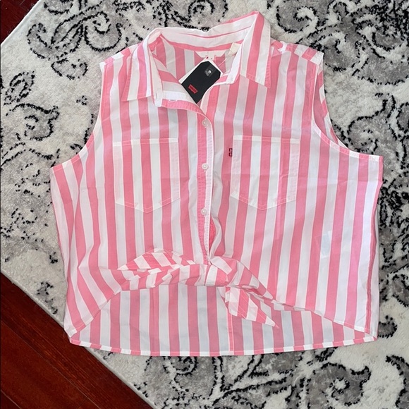 Levi’s SLEEVELESS DAVINA SHIRT - Picture 5 of 11